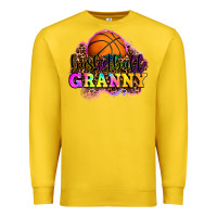 Lemon basketball granny Premium Sweatshirt - OliviaCreatesArt