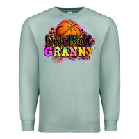 Seafoam basketball granny Premium Sweatshirt - OliviaCreatesArt