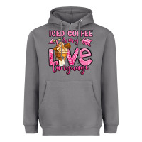 Storm iced coffee is my love language Heavyweight Hoodie - OliviaCreatesArt