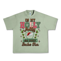 Oil Green in my holly jolly babe era Urban Heavy Tee - MaliasSmallBusiness
