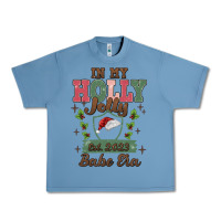 Pebble Blue in my holly jolly babe era Urban Heavy Tee - MaliasSmallBusiness