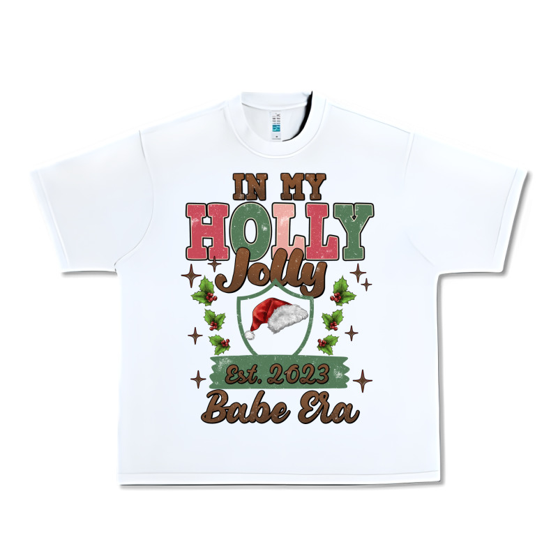 In My Holly Jolly Babe Era Urban Heavy Tee by MaliasSmallBusiness | Teevron