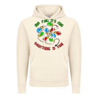 Vintage Artic i'm fine it's fine everything is fine Vintage Hoodie - MaliasSmallBusiness