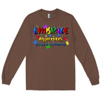 Chestnut embrace differences Long Sleeve Tee - Artiststas