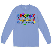 Colony Blue embrace differences Long Sleeve Tee - Artiststas