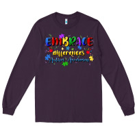 Plum embrace differences Long Sleeve Tee - Artiststas
