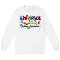 White embrace differences Long Sleeve Tee - Artiststas