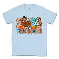 Dusty Blue 2023 thanksgiving Classic Tee - MaliasSmallBusiness