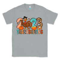 Heather Grey 2023 thanksgiving Classic Tee - MaliasSmallBusiness