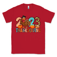 Red 2023 thanksgiving Classic Tee - MaliasSmallBusiness