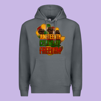 Juneteenth Celebrate Freedom Premium Hoodie Designed By Howdyjamesfarm