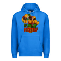 True Royal Juneteenth celebrate freedom Premium Hoodie - HowdyJamesFarm