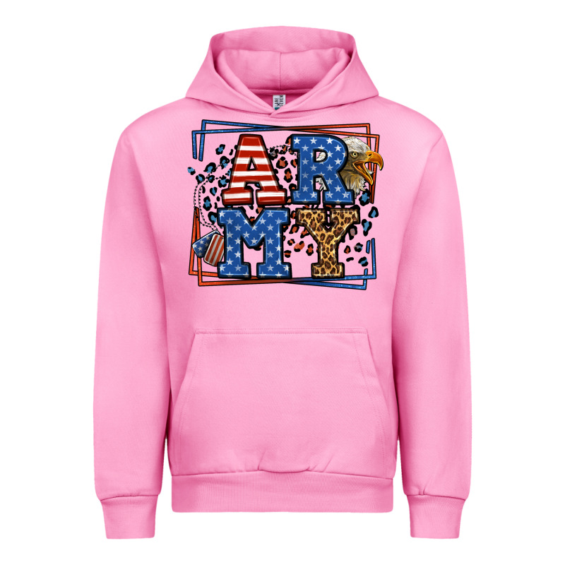 Army Veteran Leopard Frame 4th Of July Urban Hoodie by LillyAllenDesigns | Teevron