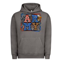 Pigment Tornado Army Veteran leopard frame 4th of July Urban Hoodie - LillyAllenDesigns