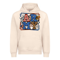 Sandshell Army Veteran leopard frame 4th of July Urban Hoodie - LillyAllenDesigns