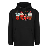 Black ladybug coffee cups Heavyweight Hoodie - OliviaCreatesArt