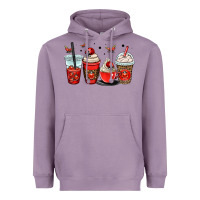 Lavender ladybug coffee cups Heavyweight Hoodie - OliviaCreatesArt