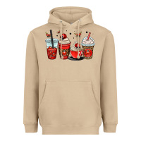 Mushroom ladybug coffee cups Heavyweight Hoodie - OliviaCreatesArt