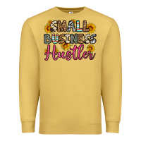 Antique Gold small business hustler Premium Sweatshirt - OliviaCreatesArt