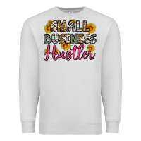 Dove Grey small business hustler Premium Sweatshirt - OliviaCreatesArt
