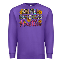 Purple small business hustler Premium Sweatshirt - OliviaCreatesArt
