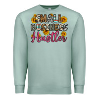 Seafoam small business hustler Premium Sweatshirt - OliviaCreatesArt