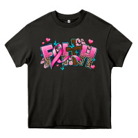 Asphalt cancer faith cross Heavy Core Tee - AdoDesignShop