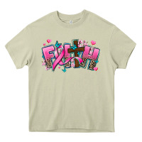 Mossy cancer faith cross Heavy Core Tee - AdoDesignShop