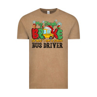 Vintage Coffee my sleigh broke so now i am a school bus driver Vintage Tee - MaliasSmallBusiness
