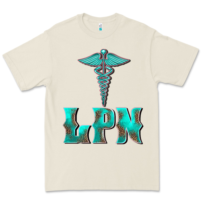 Licensed Practical Nurse Medical Symbol Premium Tee by BarkalooDesign | Teevron