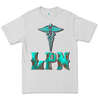 Dove Grey licensed practical nurse medical symbol Premium Tee - BarkalooDesign