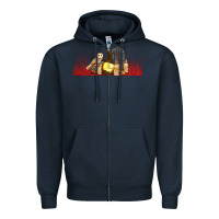 Navy wizard Zipper Hoodie - TumblerDesignByShophia