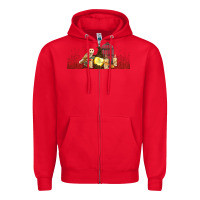 Red wizard Zipper Hoodie - TumblerDesignByShophia