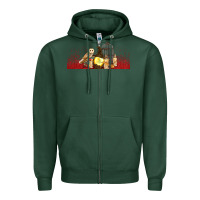 Sports Green wizard Zipper Hoodie - TumblerDesignByShophia