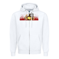 White wizard Zipper Hoodie - TumblerDesignByShophia