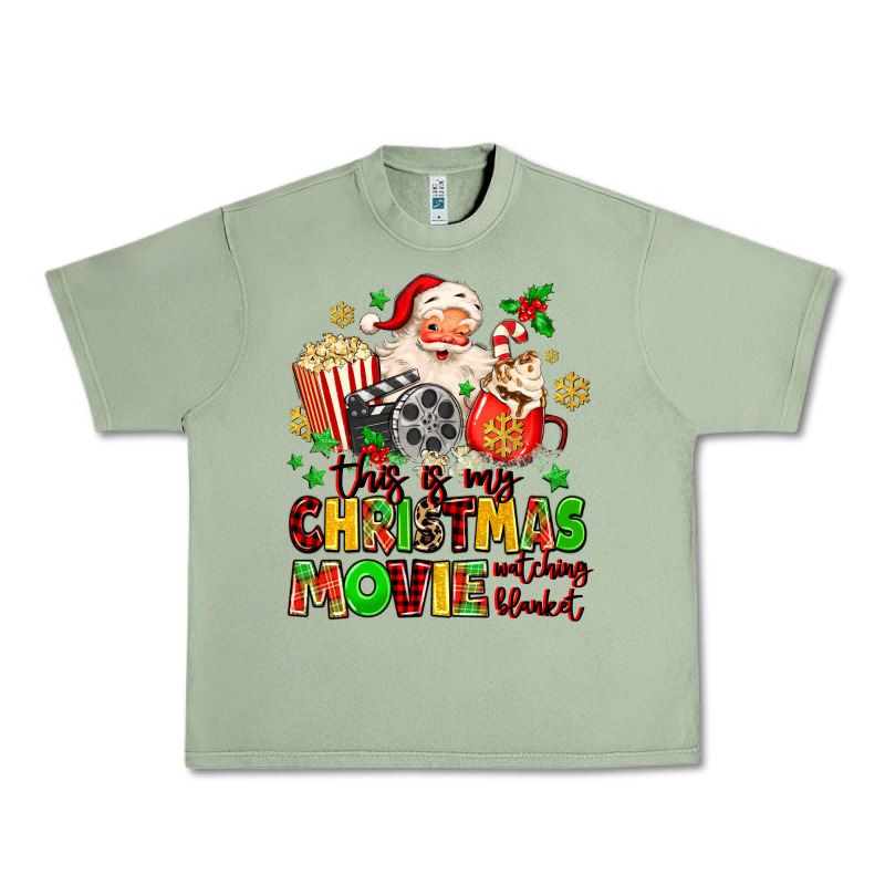 This Is My Christmas Movie Watching Blanket Urban Heavy Tee by MaliasSmallBusiness | Teevron
