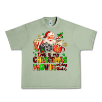 Oil Green this is my christmas movie watching blanket Urban Heavy Tee - MaliasSmallBusiness