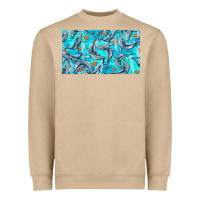 Mushroom humpback whale  cup Heavyweight Sweatshirt - BarkalooDesign