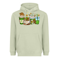 Matcha fantastic movie character coffee cups Heavyweight Hoodie - OliviaCreatesArt