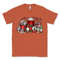 Copper Christmas Coffee Drink Classic Tee - CowhideDigitalArt