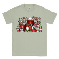 Matcha Christmas Coffee Drink Classic Tee - CowhideDigitalArt