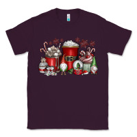 Plum Christmas Coffee Drink Classic Tee - CowhideDigitalArt
