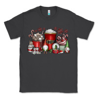 Smoke Christmas Coffee Drink Classic Tee - CowhideDigitalArt