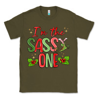 Army Green im the sassy one Classic Tee - MaliasSmallBusiness