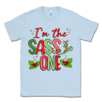 Dusty Blue im the sassy one Classic Tee - MaliasSmallBusiness