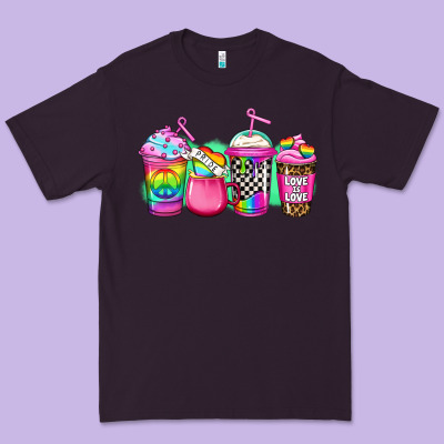 Lgbtq Coffee Premium Tee Designed By Jasminsmagicworld