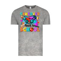 Cloud Rock game over back to school Vintage Tee - NancyCooperArtShop