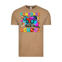 Vintage Coffee game over back to school Vintage Tee - NancyCooperArtShop