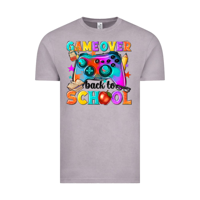 Game Over Back To School Vintage Tee by NancyCooperArtShop | Teevron