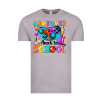 Vintage Zinc game over back to school Vintage Tee - NancyCooperArtShop